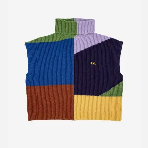 Bobo Choses Multicolor intarsia vest