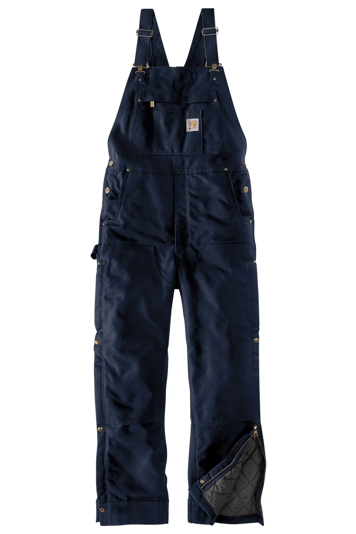 Carhartt Men's Short Firm Duck Insulated Bib Overalls CTS104393