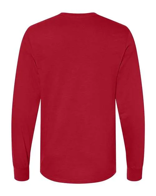 Fruit of the Loom Unisex Iconic Long Sleeve T-Shirt