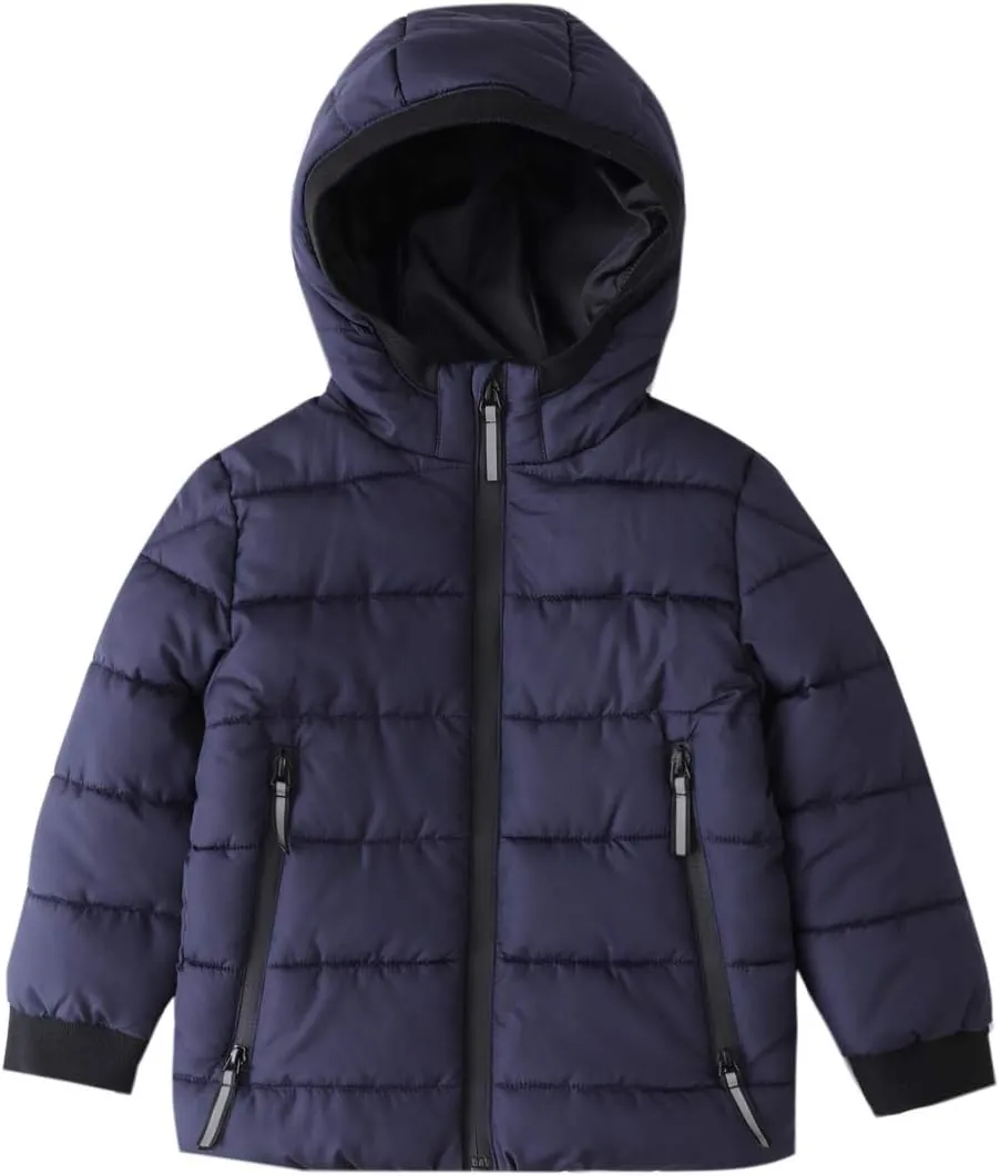 Hiheart Boys Girls Thick Padded Winter Coat Warm Hooded Jacket