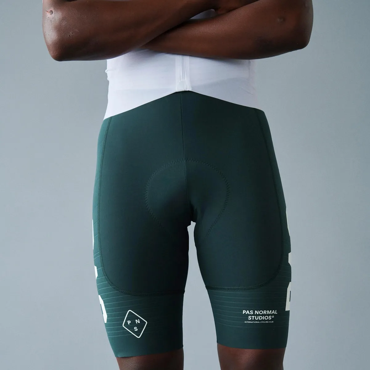 PAS NORMAL STUDIOS PAS Mechanism Pro Bib Shorts SS24 - Petroleum
