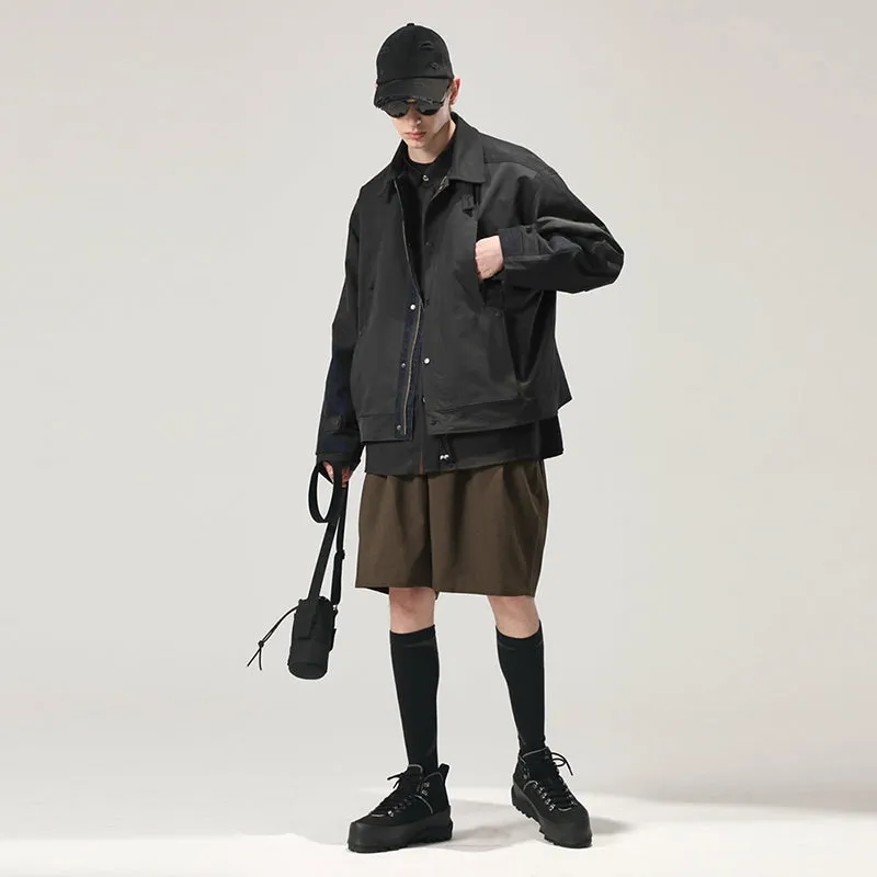 Windproof zipper jacket