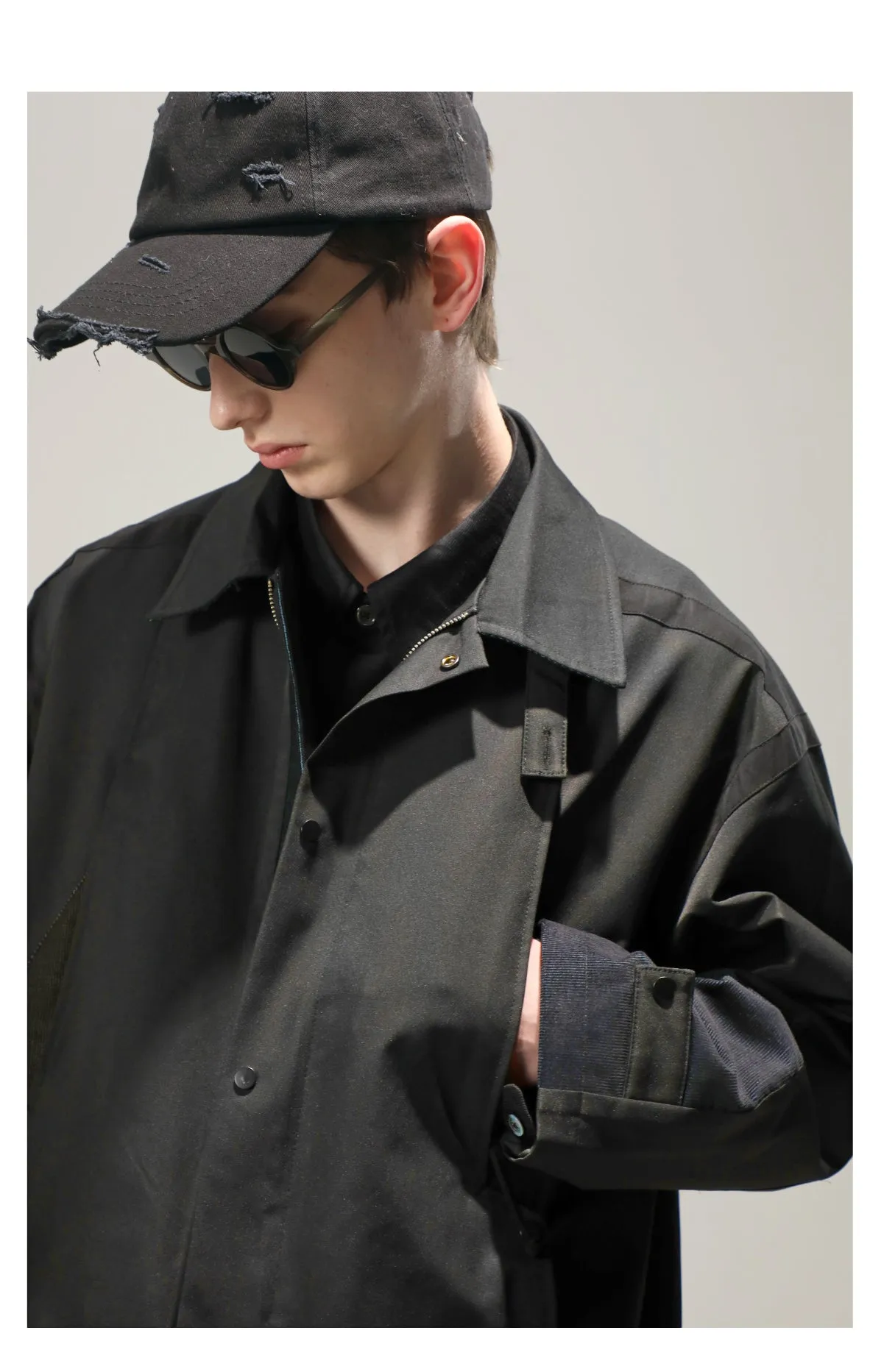 Windproof zipper jacket