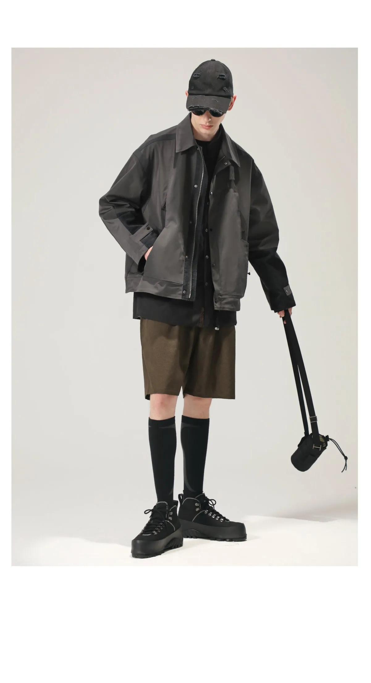 Windproof zipper jacket