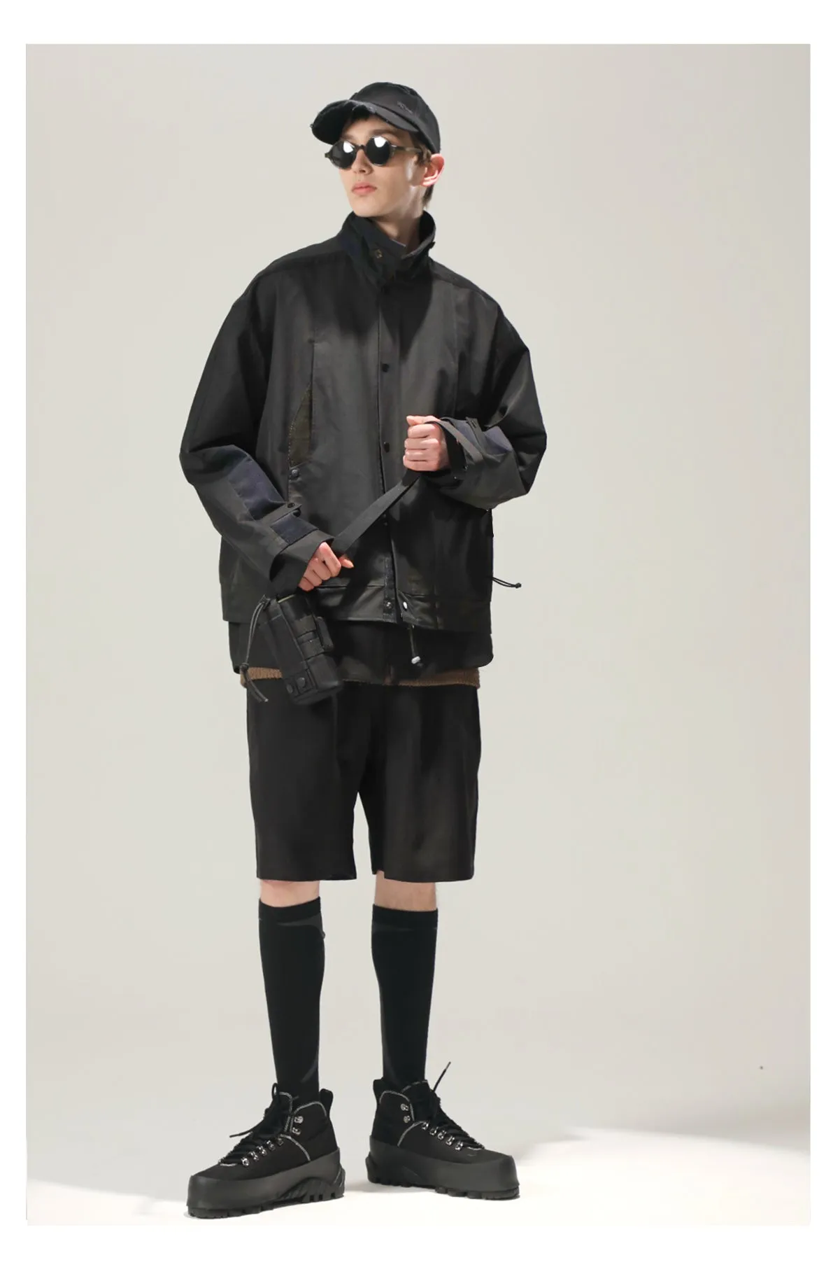 Windproof zipper jacket