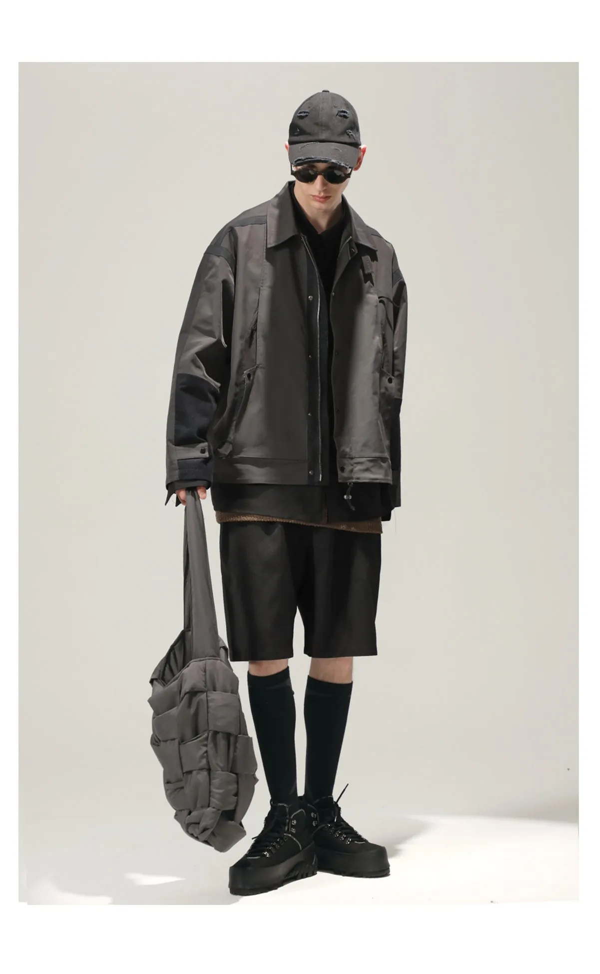 Windproof zipper jacket