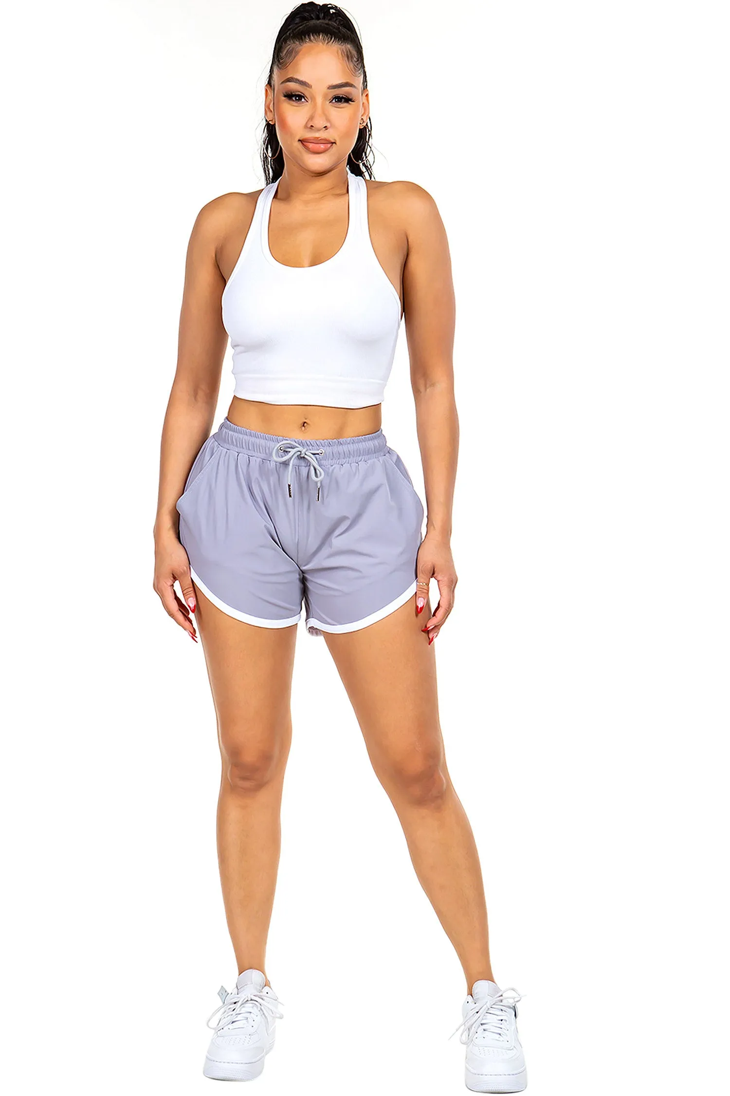 Women's Essential Light Weight Breathable Nylon Shorts